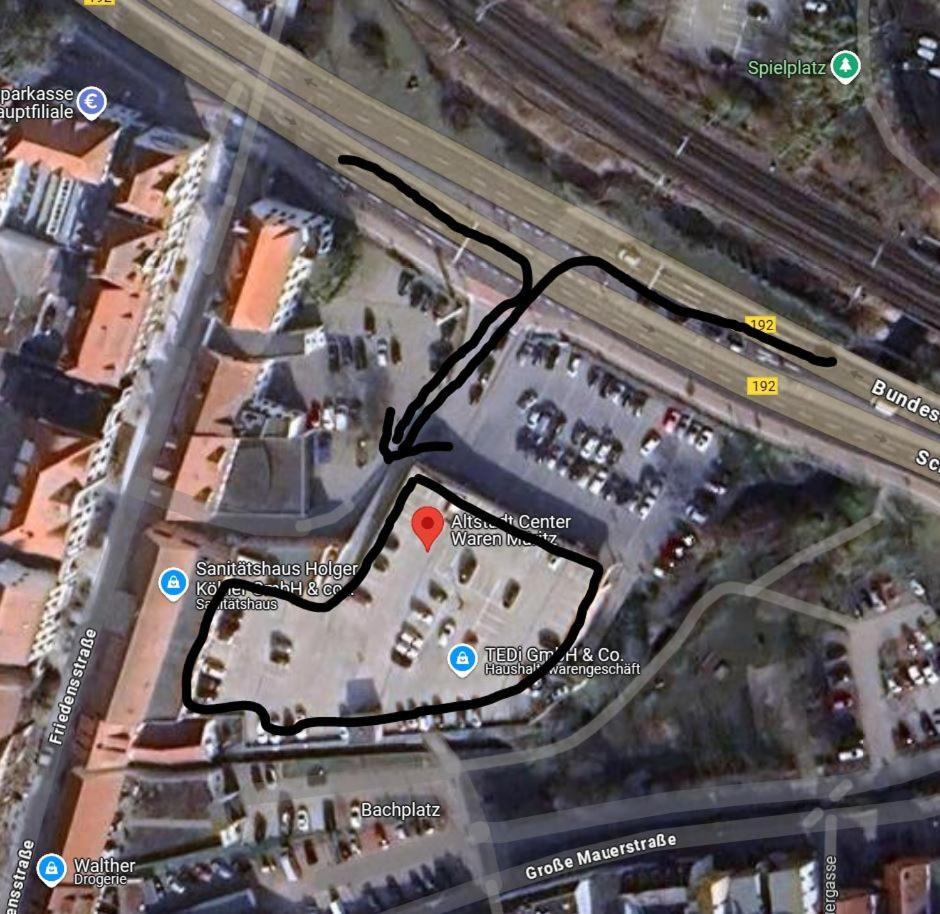 Ferienwohnung Lavendel Waren  Exterior foto